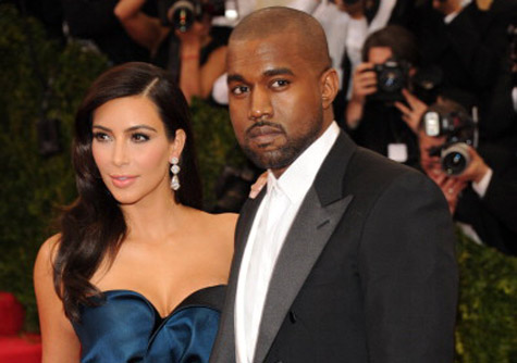 Kim Kardashian and Kanye West