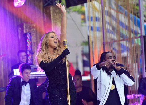 Mariah Carey and Wale