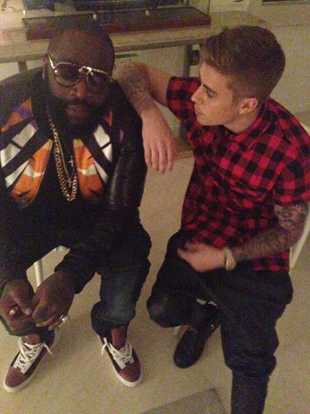 Rick Ross and Justin Bieber