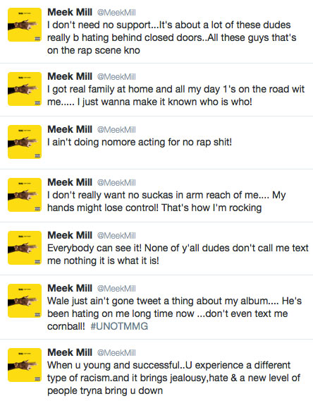 Meek Mill Tweets