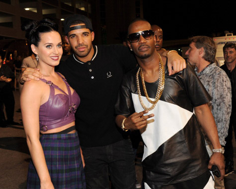 Katy Perry, Drake, and Juicy J