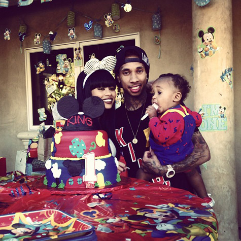 Blac Chyna, Tyga, and King Cairo