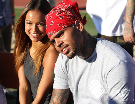 Karrueche and Chris Brown