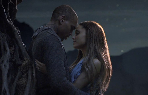 Chris Brown and Ariana Grande