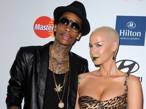 Wiz Khalifa and Amber Rose