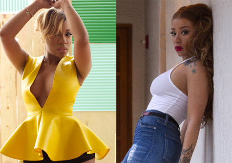 K. Michelle and Keyshia Cole