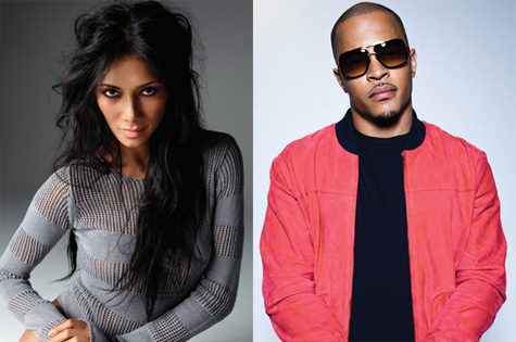 Nicole Scherzinger and T.I.