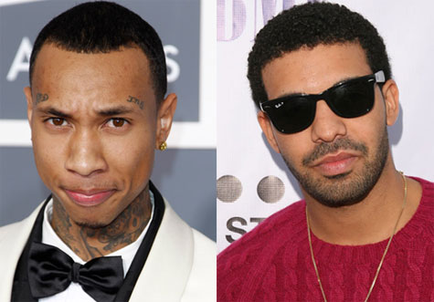 Tyga and Drake