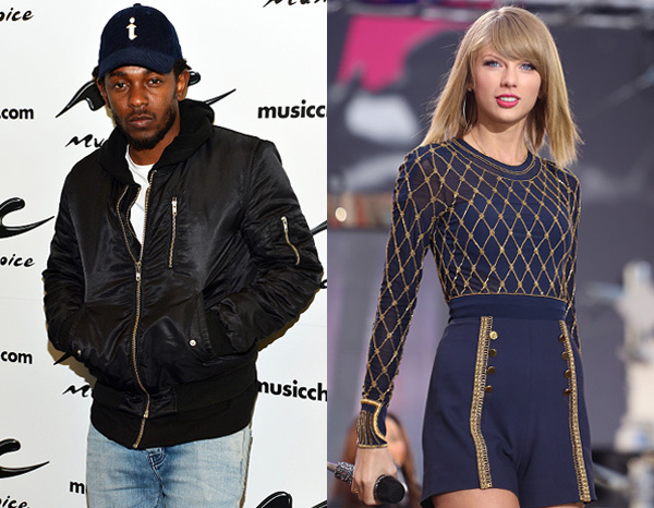 Kendrick Lamar and Taylor Swift