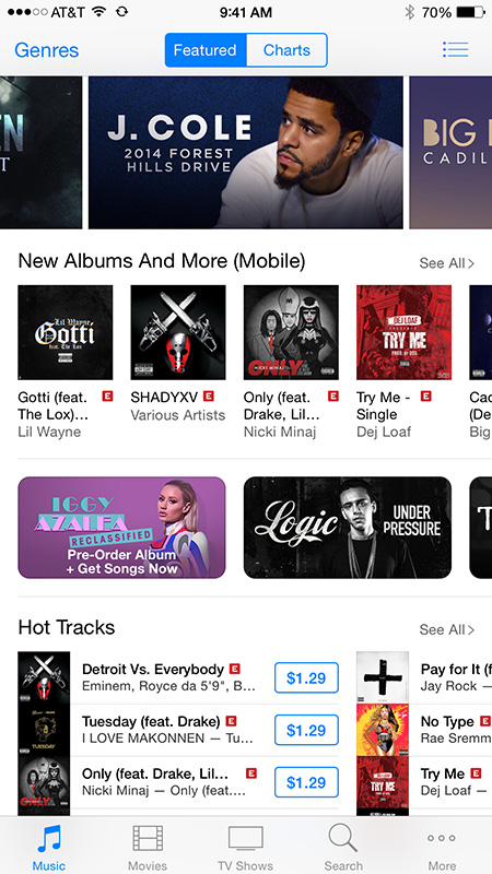 J. Cole on iTunes