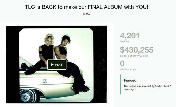 TLC on Kickstarter