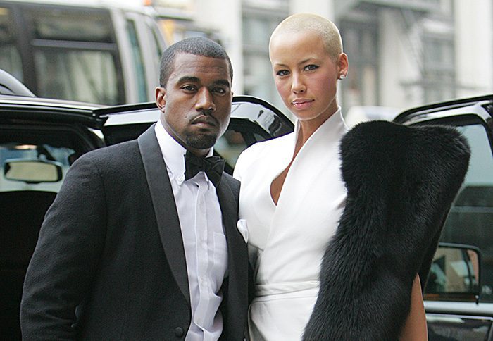 Kanye West and Amber Rose