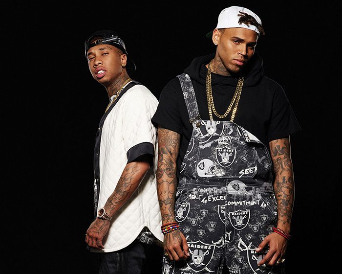 Tyga and Chris Brown