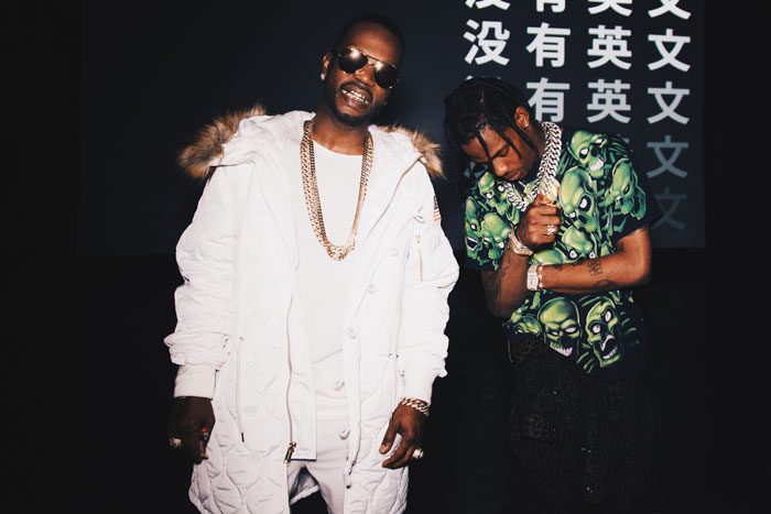 Juicy J and Travis Scott