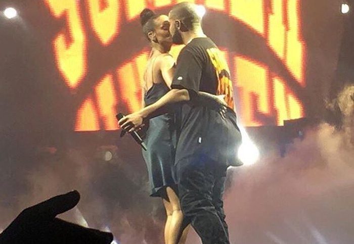 Rihanna and Drake