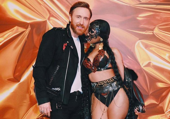 Nicki Minaj Shoots 'Light My Body Up' Video with David Guetta