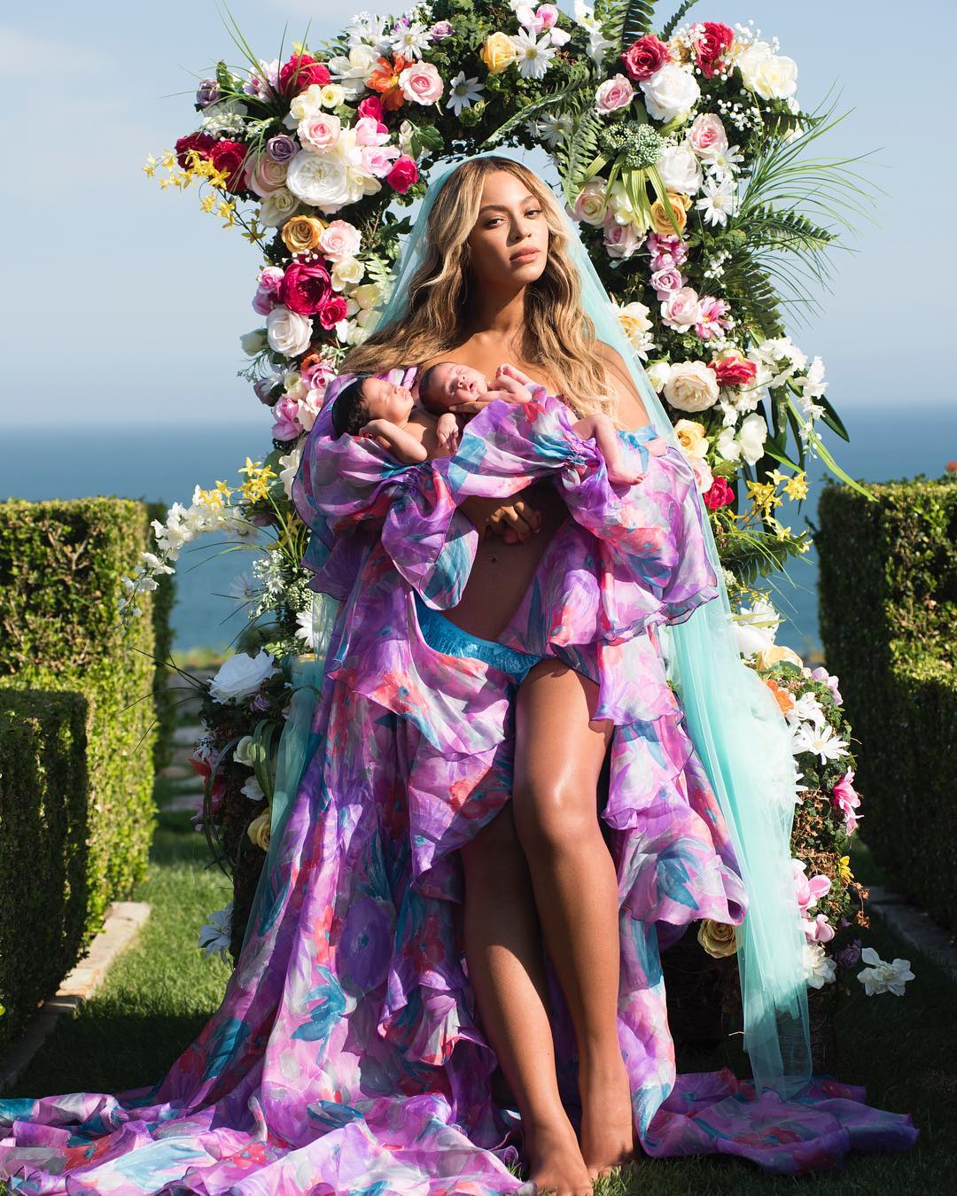 Beyoncé, Sir, and Rumi Carter