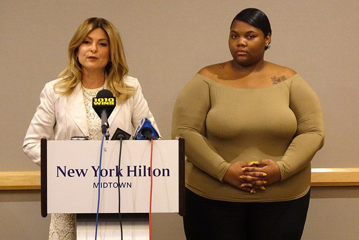 Lisa Bloom and Quantasia Sharpton