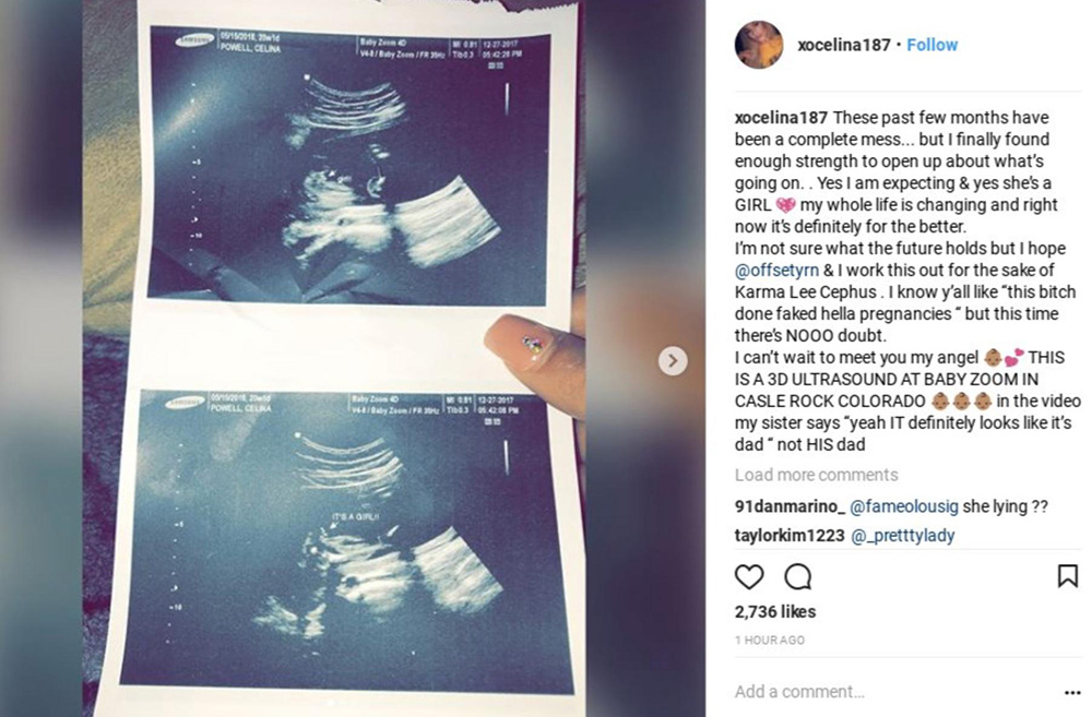 Rumors about Selina Powell's pregnancy