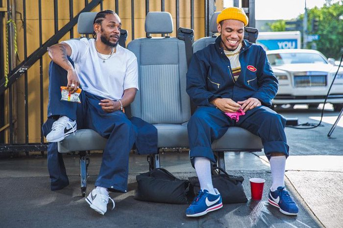 Kendrick Lamar and Anderson .Paak