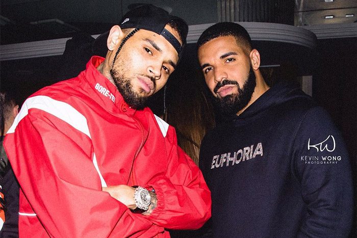 Chris Brown and Drake