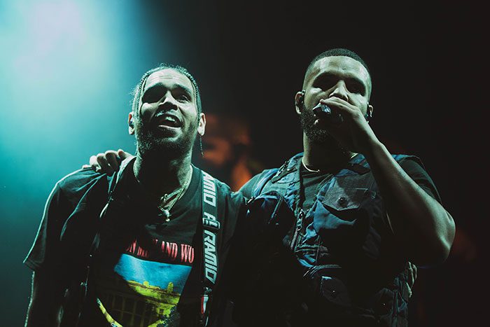 Chris Brown and Drake