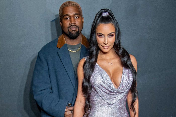 Kanye West and Kim Kardashian