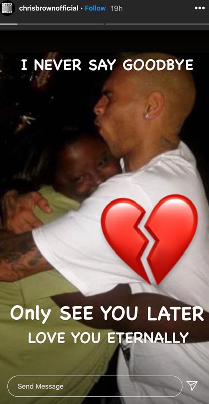 Chris Brown and DeOndra Dixon