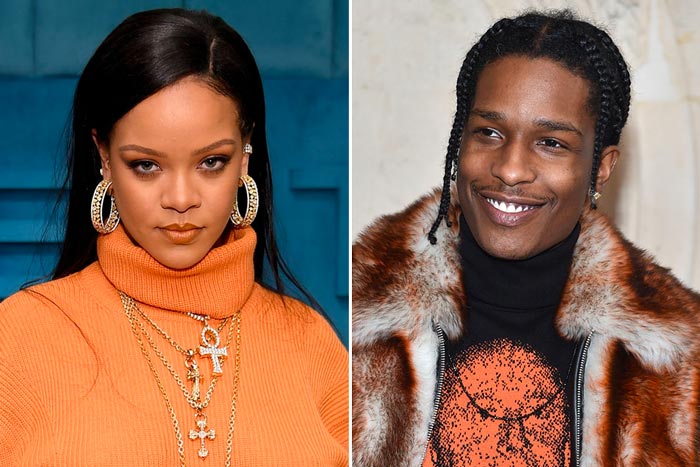 Rihanna and A$AP Rocky