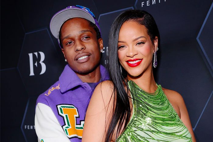 A$AP Rocky and Rihanna