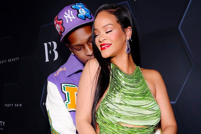 A$AP Rocky and Rihanna