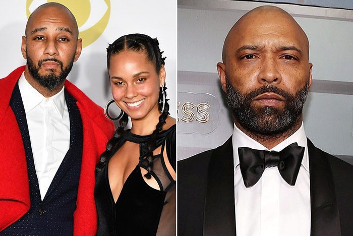 Swizz Beatz, Alicia Keys, and Joe Budden