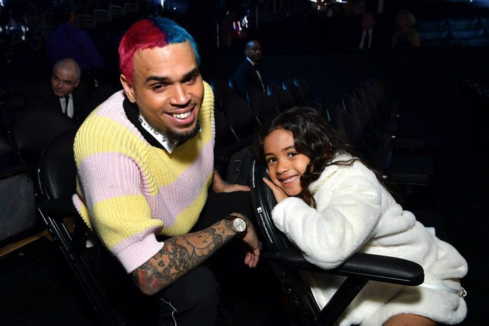 Chris Brown and Royalty Brown