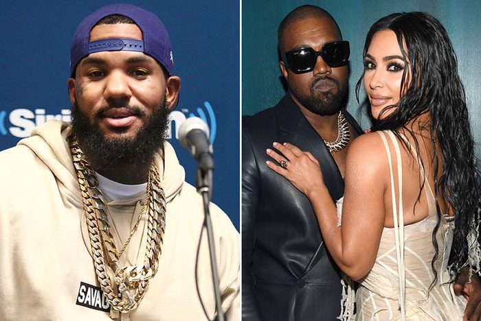 The Game, Kanye West and Kim Kardashian