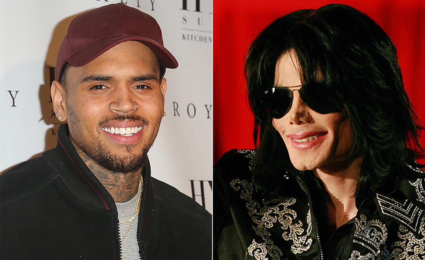 Chris Brown and Michael Jackson