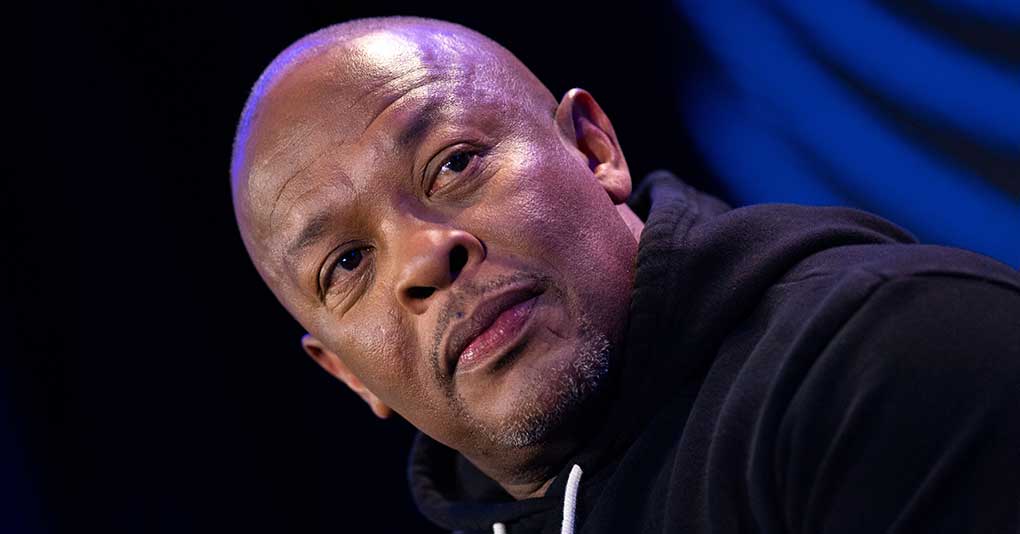 Dr. Dre attends the Pepsi Super Bowl LVI Halftime Show Press Conference