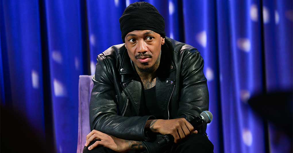 Nick Cannon speaks onstage at