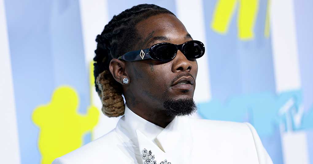 Offset attends the 2022 MTV VMAs at Prudential Center