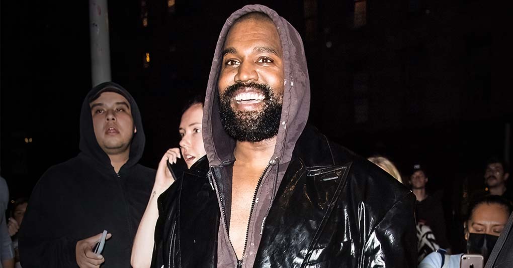 Kanye West is seen leaving the VOGUE World: New York