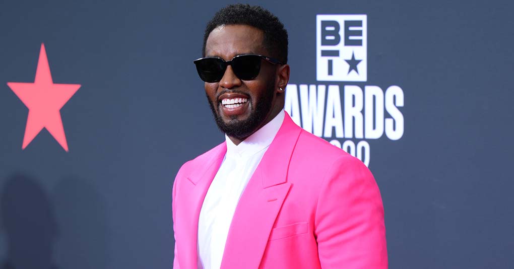 Diddy attends the 2022 BET Awards at Microsoft Theater