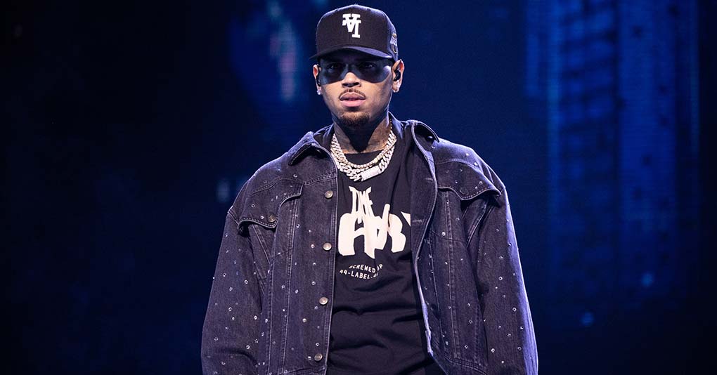 Chris Brown performs onstage during the 'One of Them Ones Tour' at The Kia Forum