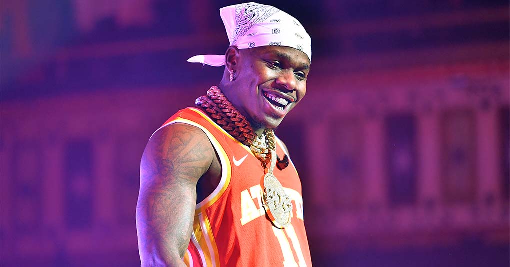 DaBaby performs onstage during his