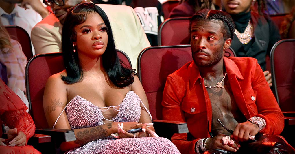 JT of City Girls and Lil Uzi Vert attend the 2022 BET Awards