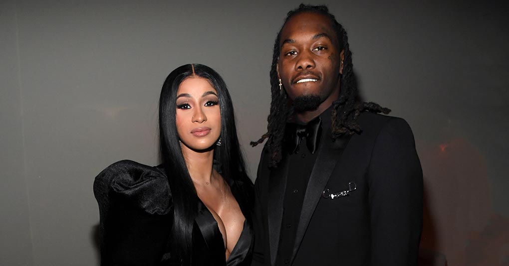 Cardi B and Offset attend Sean Combs 50th Birthday Bash