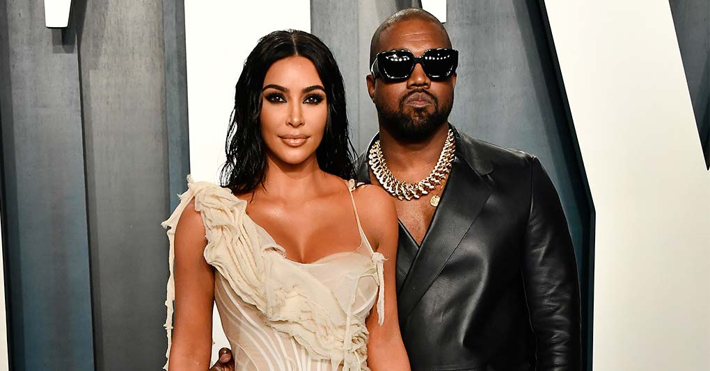 Kim Kardashian and Kanye West