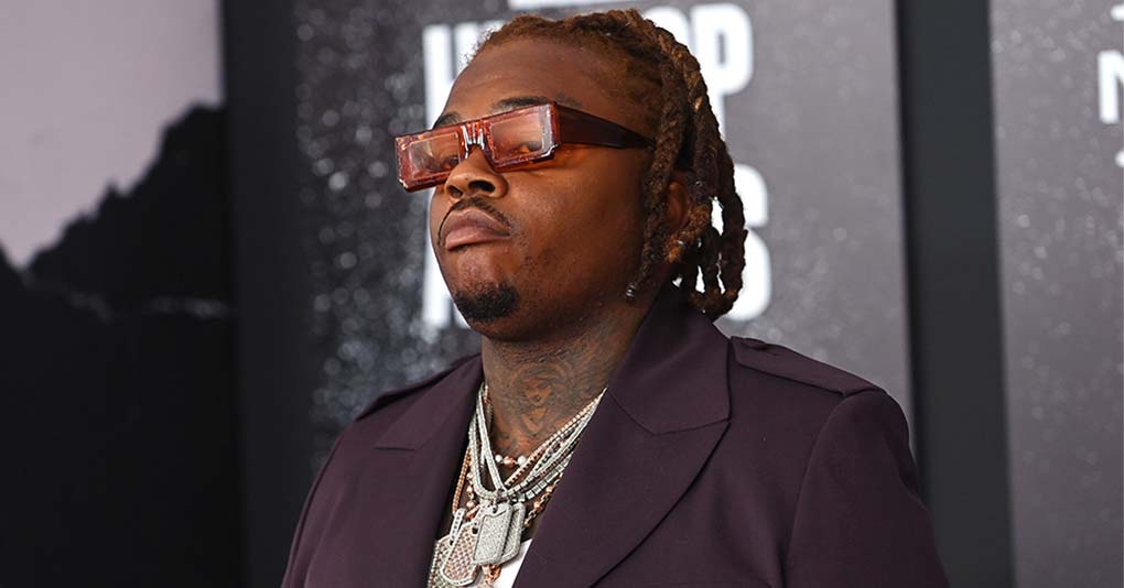 Gunna attends the 2021 BET Hip Hop Awards at Cobb Energy Performing Arts Center