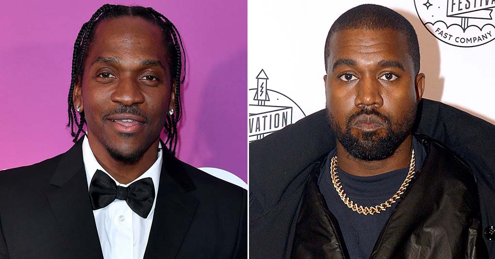 Pusha T and Kanye West