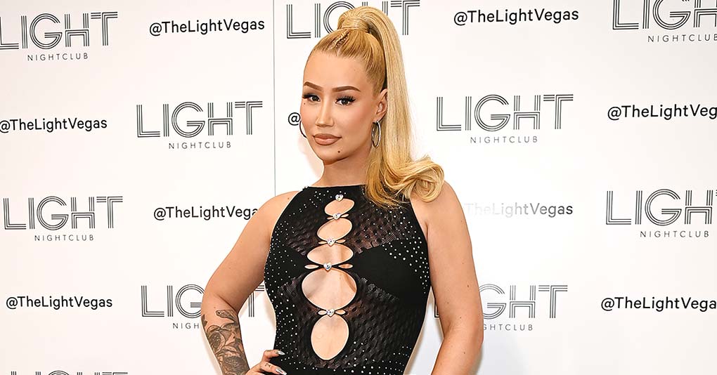 Iggy Azalea arrives at LIGHT Nightclub