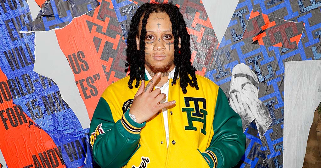 Trippie Red attends Tommy Factory New York Fall 2022