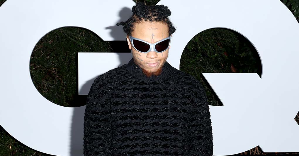 Trippie Redd attends the GQ Men of the Year Party 2022 at The West Hollywood EDITION